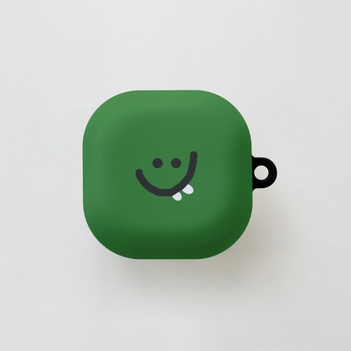 [버즈2/라이브/프로] 올리 초록이 얼굴 . 삼성 갤럭시 버즈케이스 버즈프로 버즈2 버즈프로2 버즈3 라이브 Buds live 투명 하드 실리콘